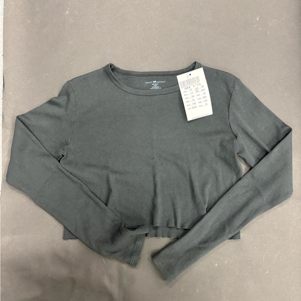 Brandy Melville black long sleeve